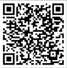A black-and-white QR code displayed on a white background within a thin black outline.